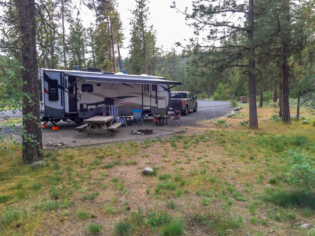 Camping at Riverside State Park
