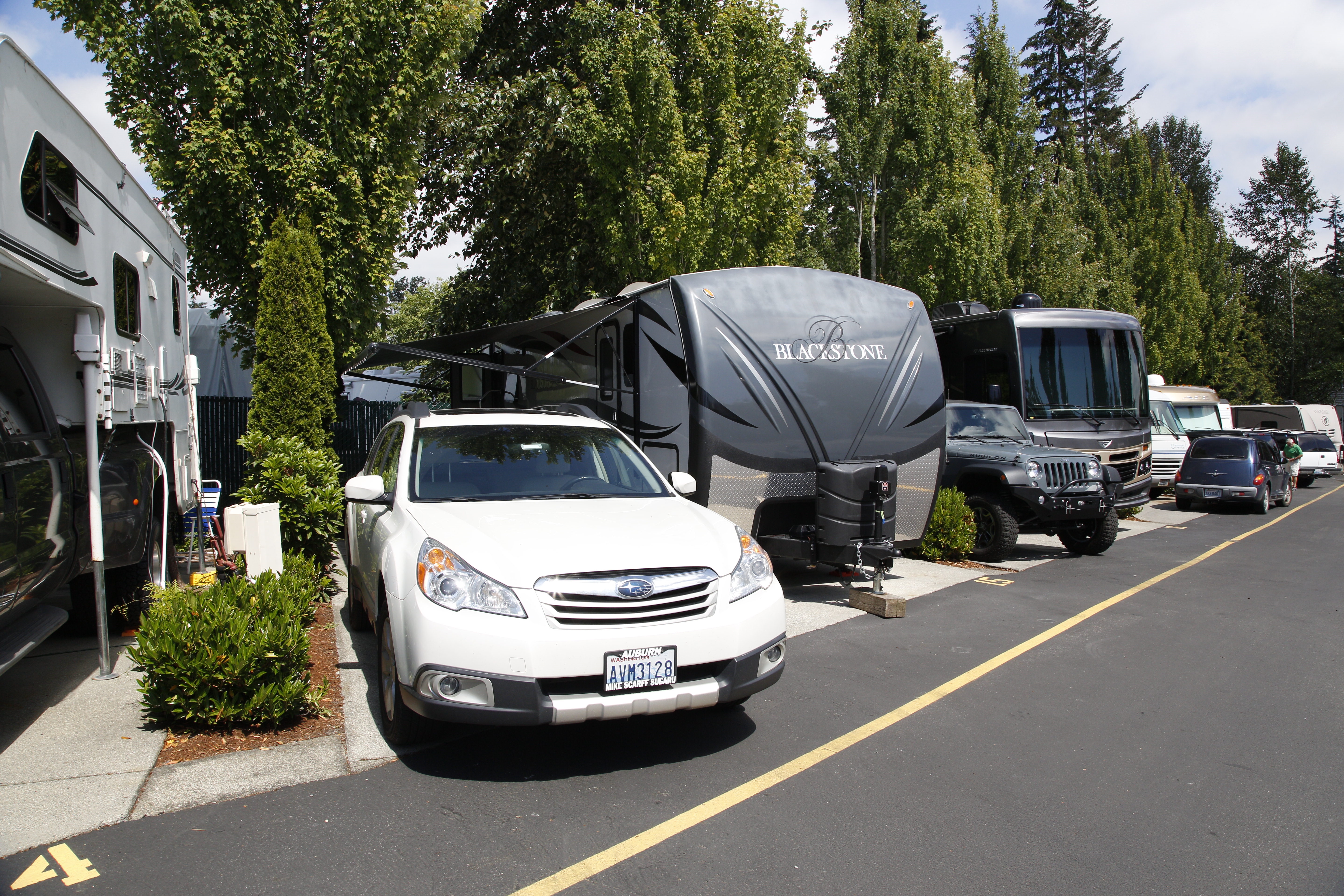Our Blackstone at Maple Grove RV Resort, Everett WA