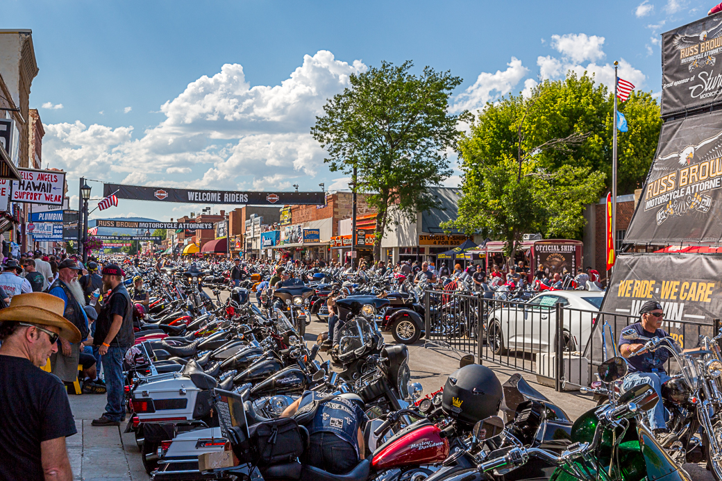 more motorcycles than I have ever seen in one place :)