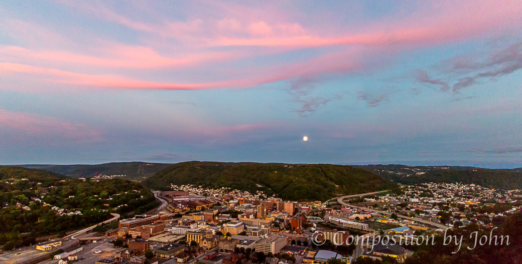 Once you ride the Incline, you have a view of Johnstown to take your breath away :)