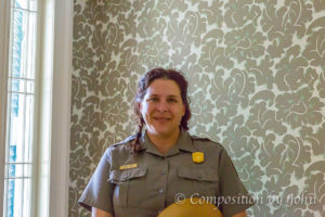Abby, our Ranger and tour guide for the Elizabeth Cady Stanton home.