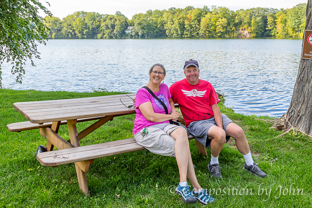 Jim and Linda from Michigan, fellow travelers we met in Seneca Falls :)