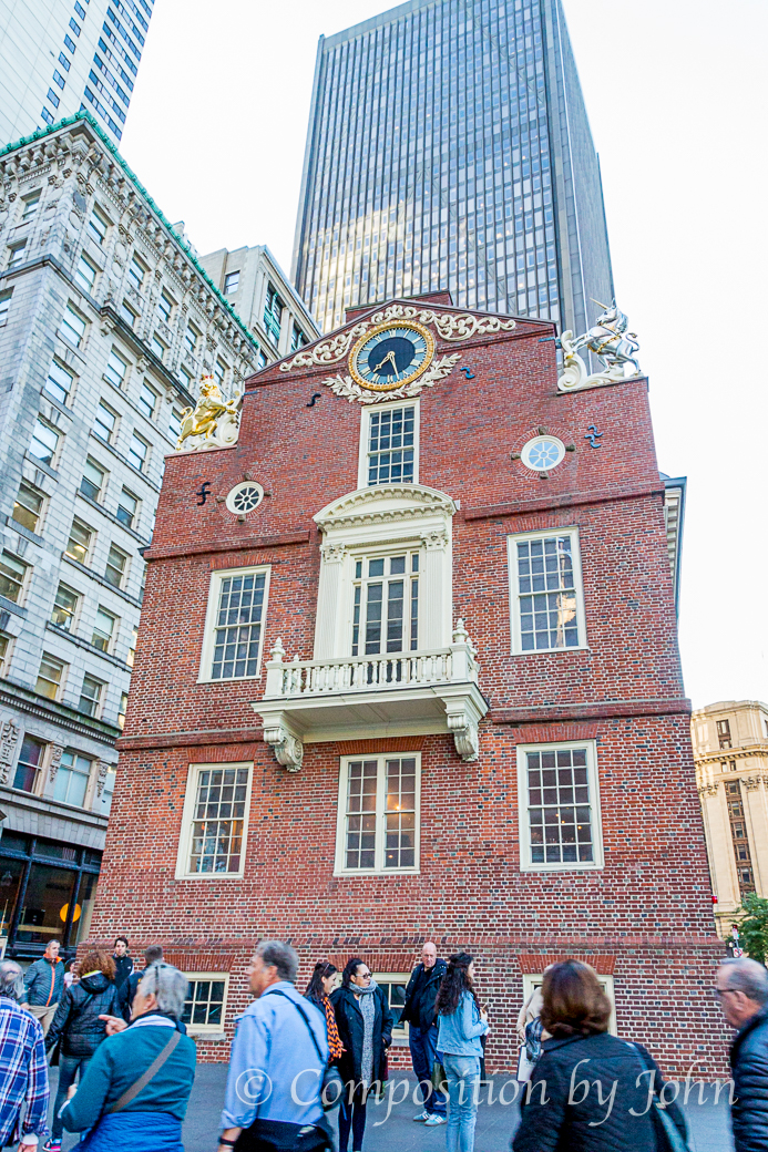 Old State House Boston where the infamous Boston Massacre took place.